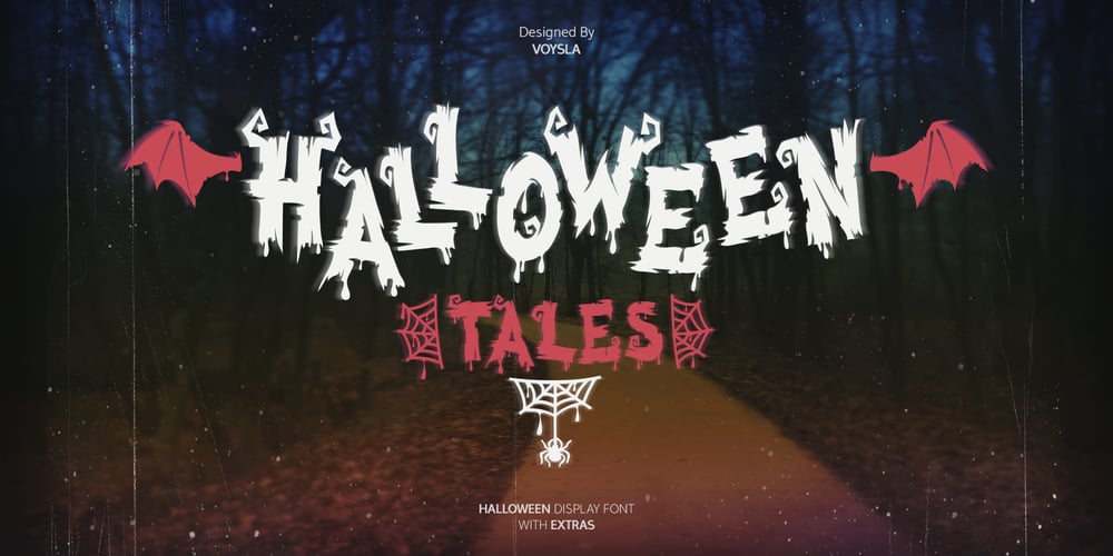 Halloween Tales font