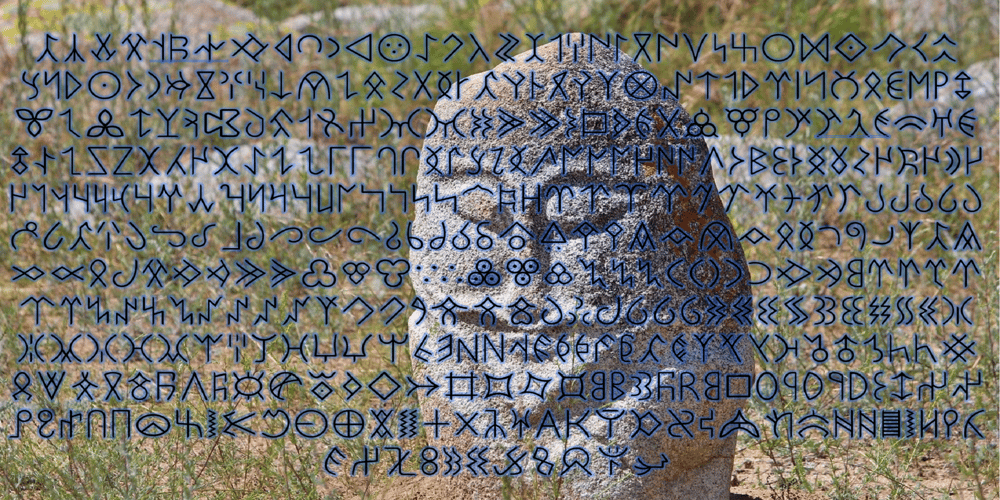 Ongunkan Turkic Full Yenisei font