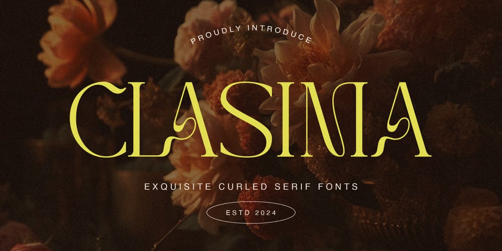 Clasima font