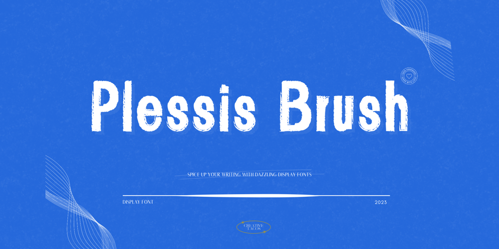 Plessis font