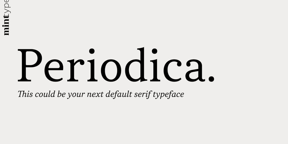 Periodica font