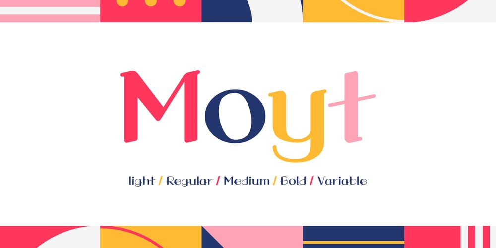 Moyt font