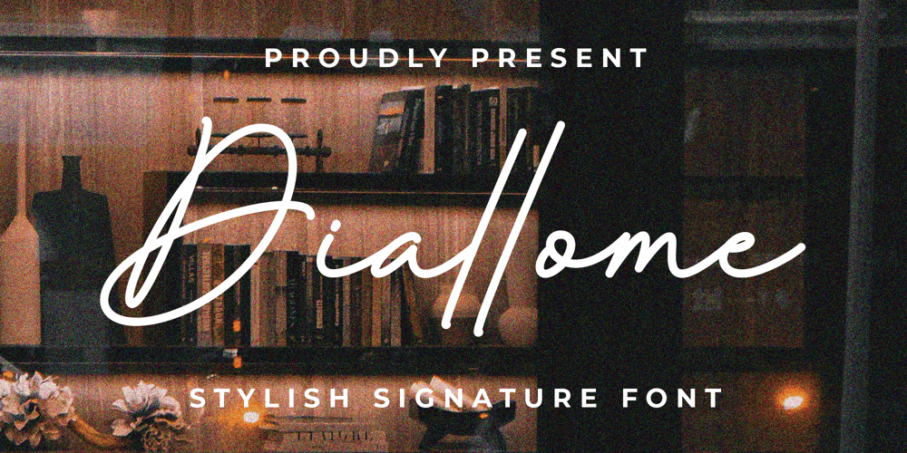 Diallome font