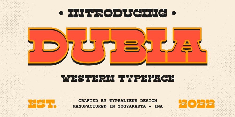 Dubia font