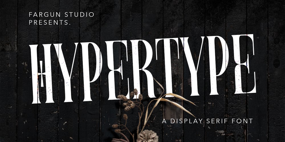 Hypertype font