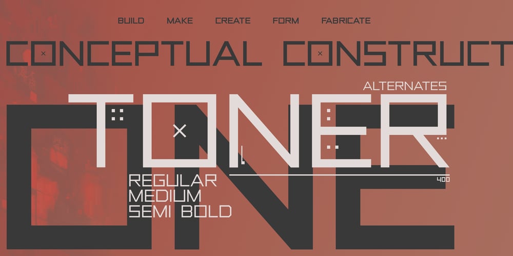 Toner font
