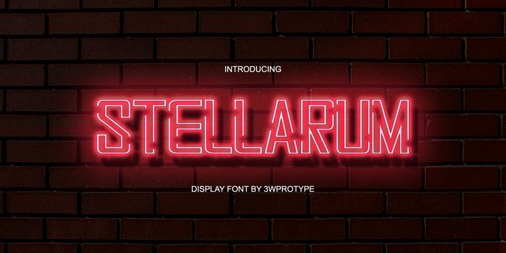 Stellarum font
