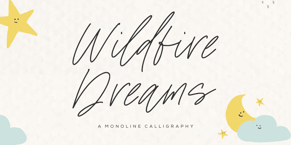 Wildfire Dreams font
