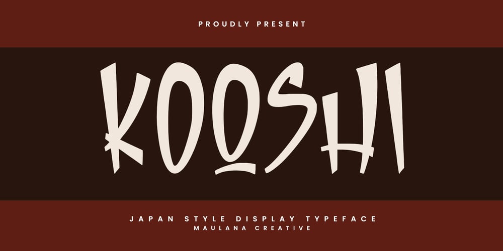 MC Kooshi font