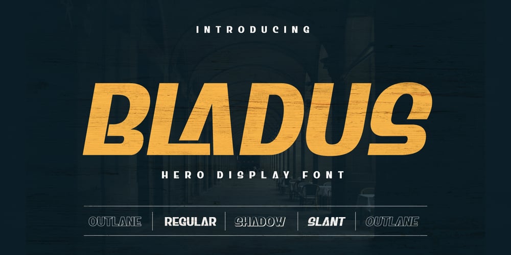 Bladus font