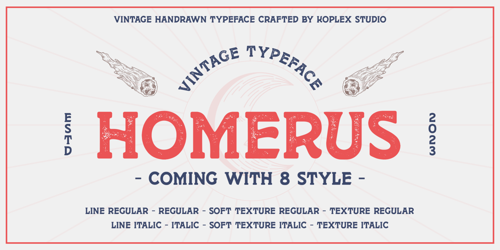 Homerus font