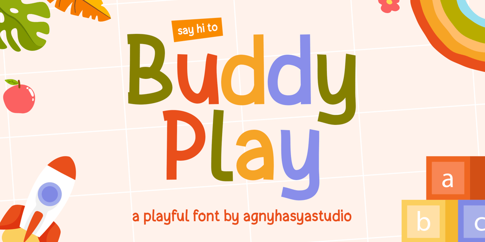 Buddy Play font