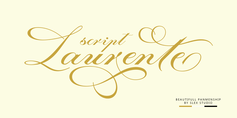 Laurente Script Font font