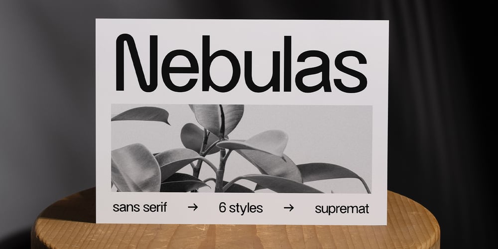 Nebulas font
