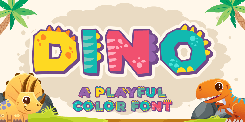 Dino font