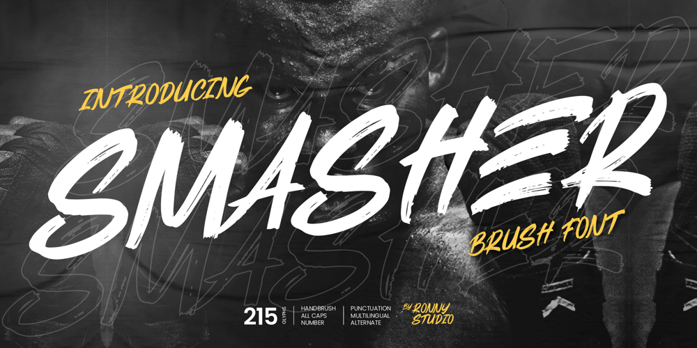 Smasher font