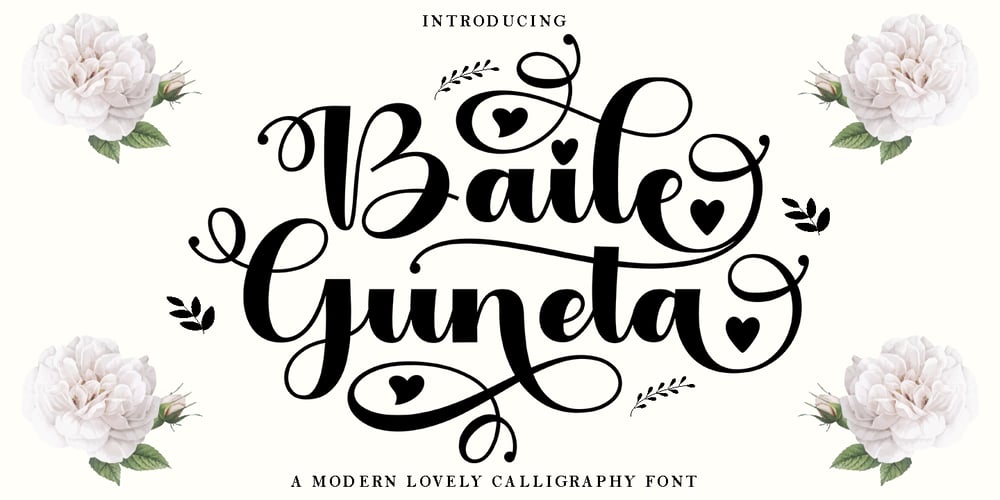 Baile Guneta font