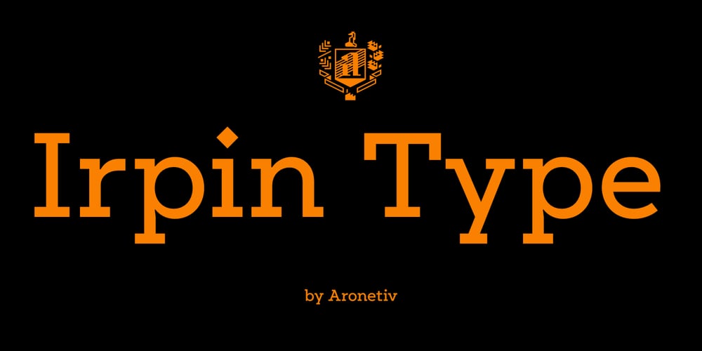 Irpin Type font