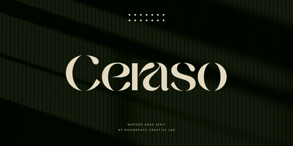 Ceraso font