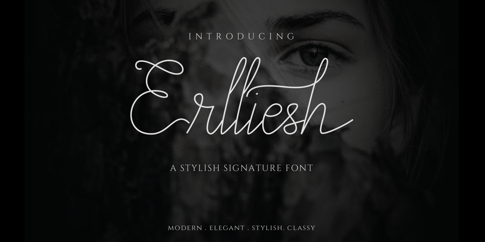 Erlliesh font