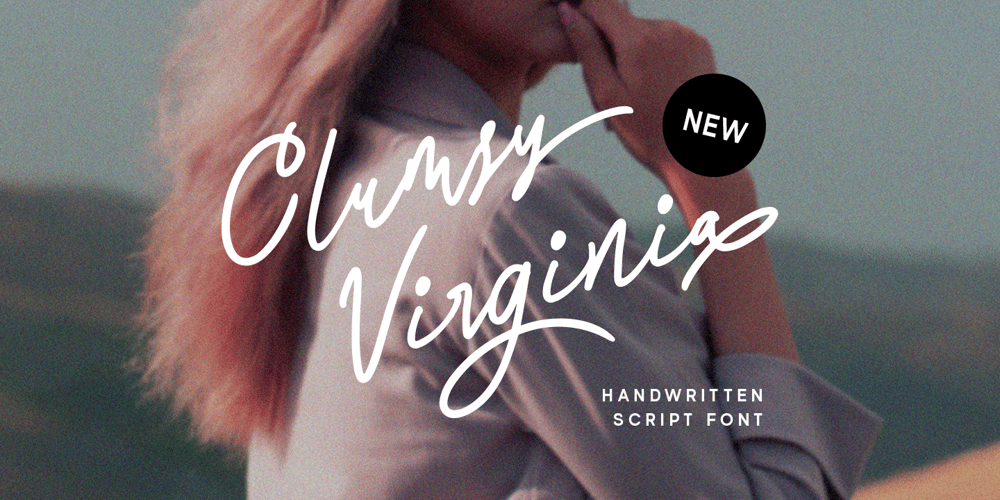 Clumsy Virginia font