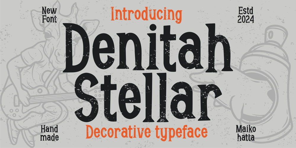 Denitah Stellar font