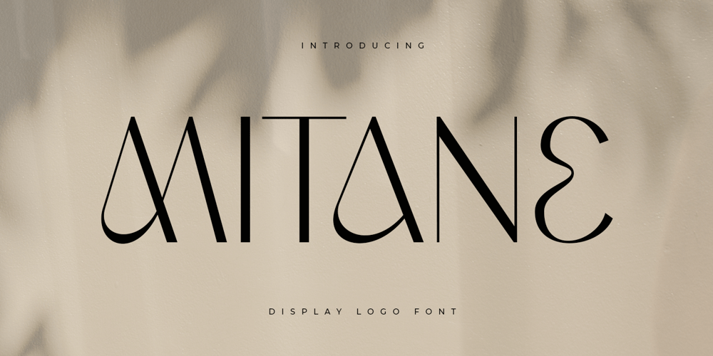 Mitane font