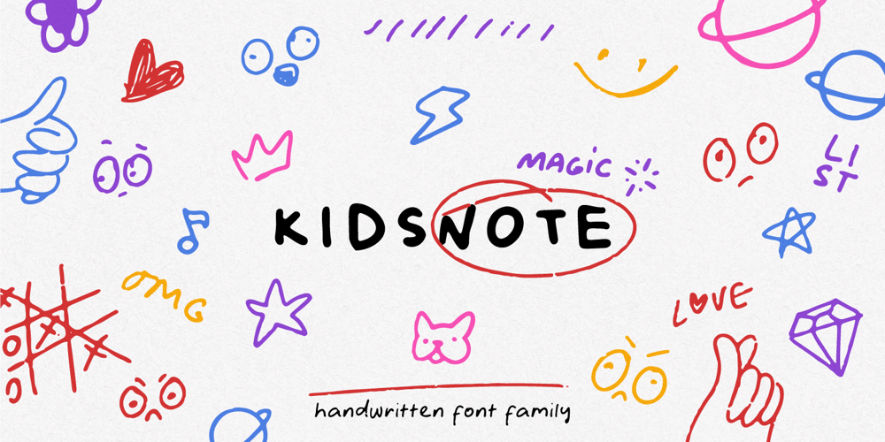 Kidsnote font