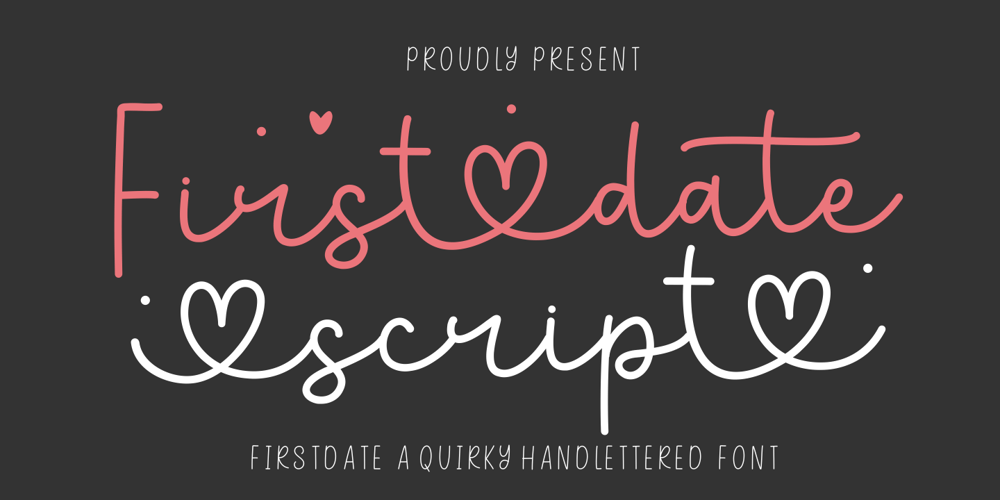 Firstdate Script font