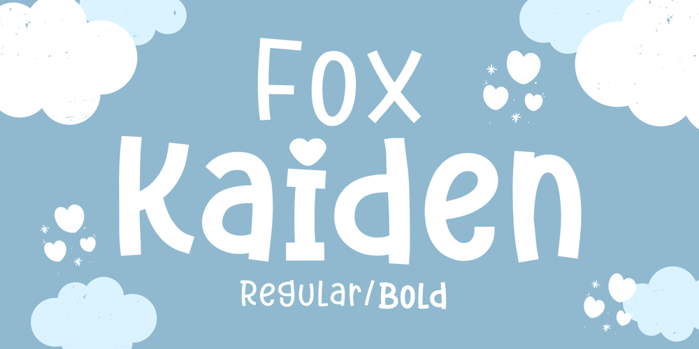 Fox Kaiden font