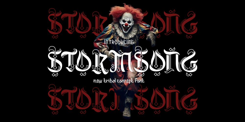 Stormsong font