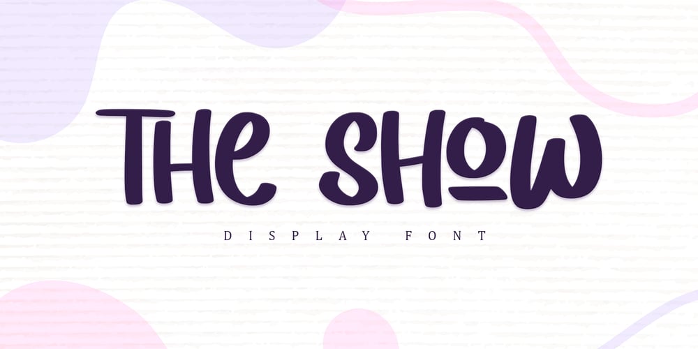 The Show font