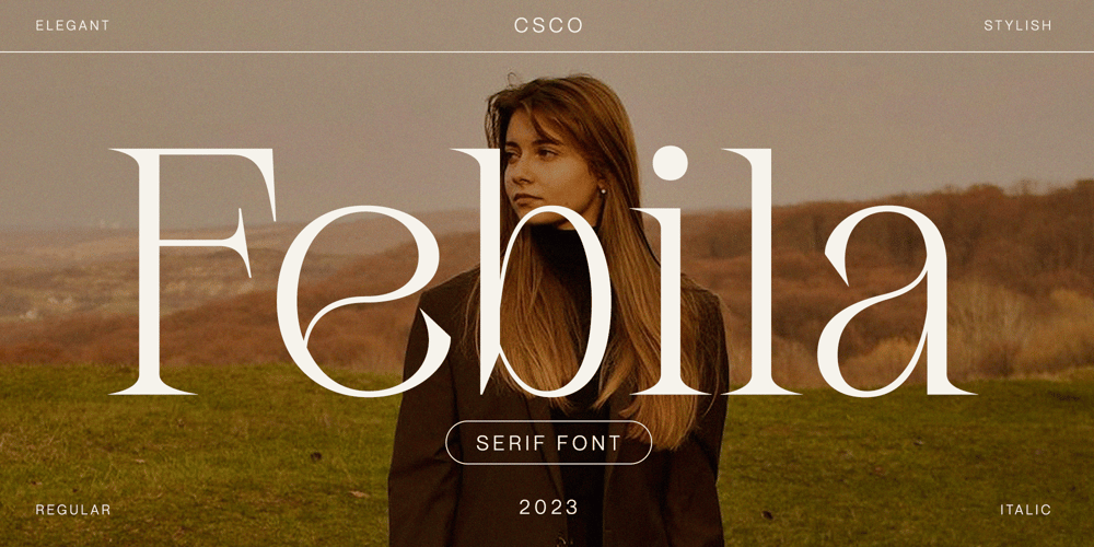 Febila font