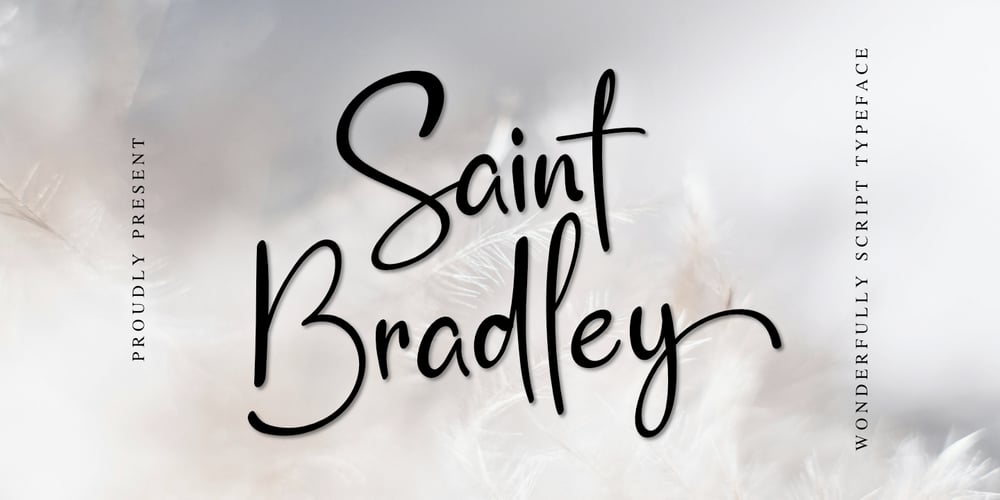 Saint Bradley font