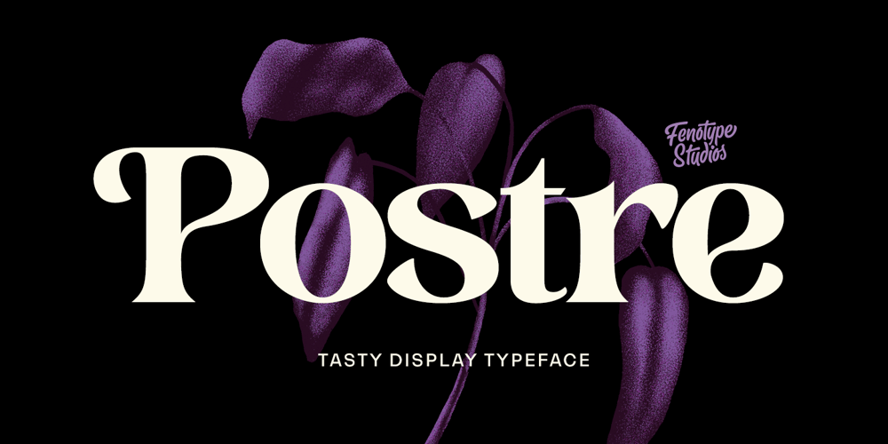 Postre font