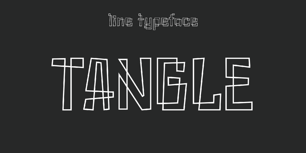 Tangle font