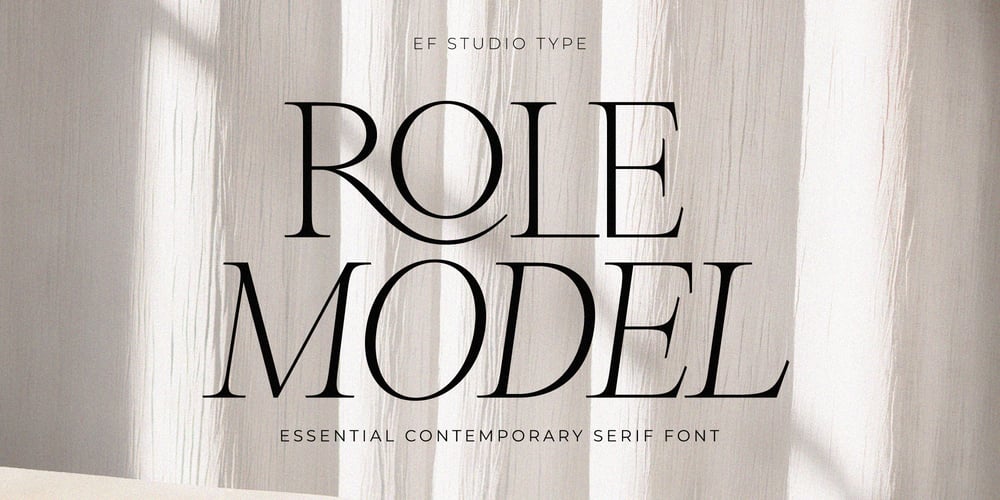 Role Model font
