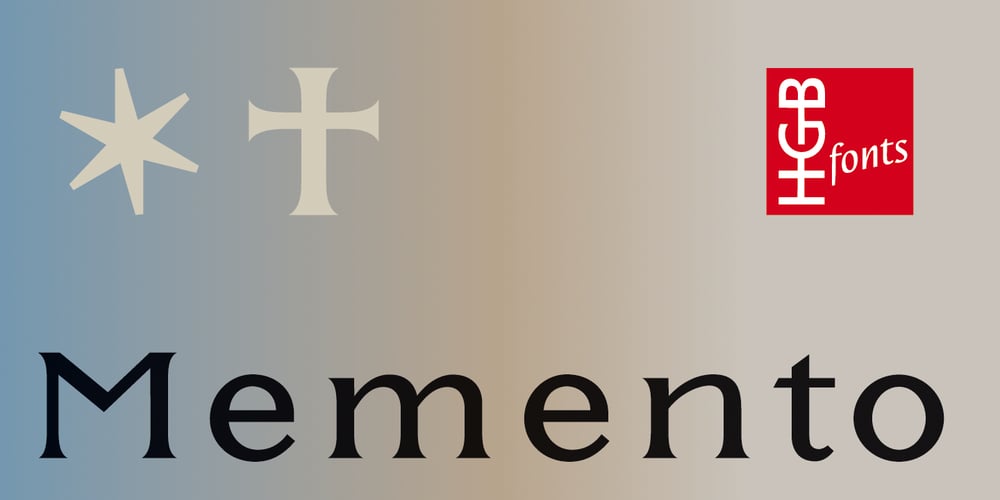 HGB Memento font