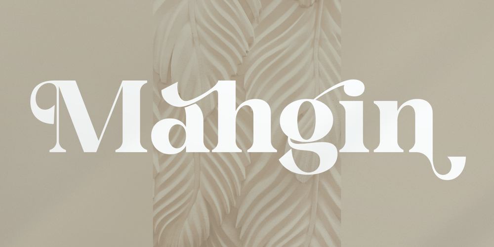 Mahgin font