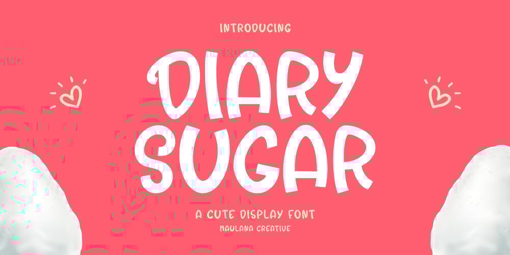 Diary Sugar font