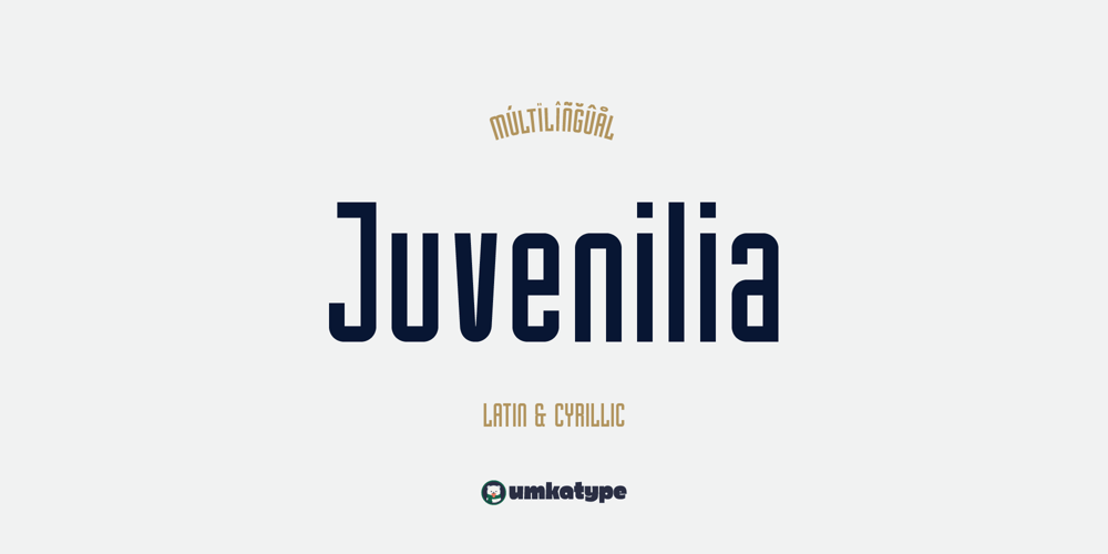 Juvenilia font