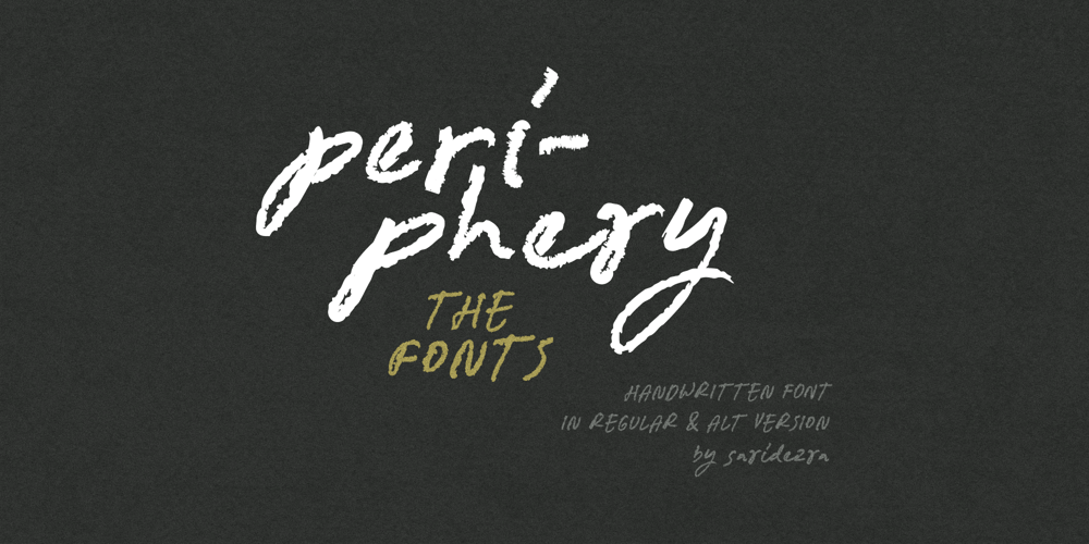 Periphery font