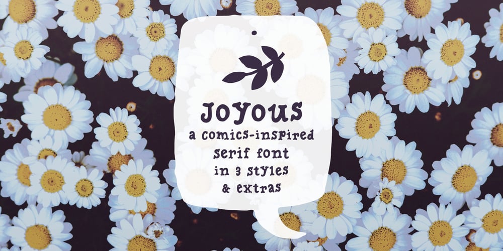 Joyous font