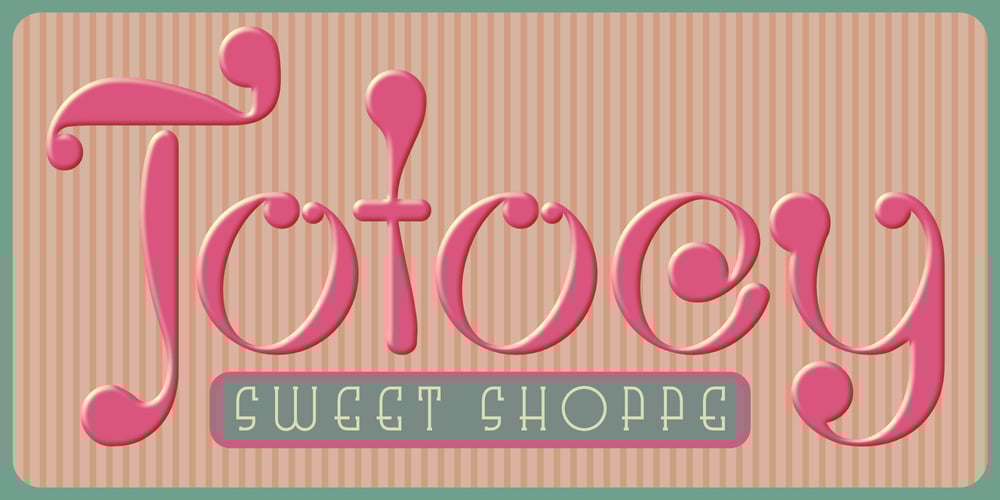 Totoey font