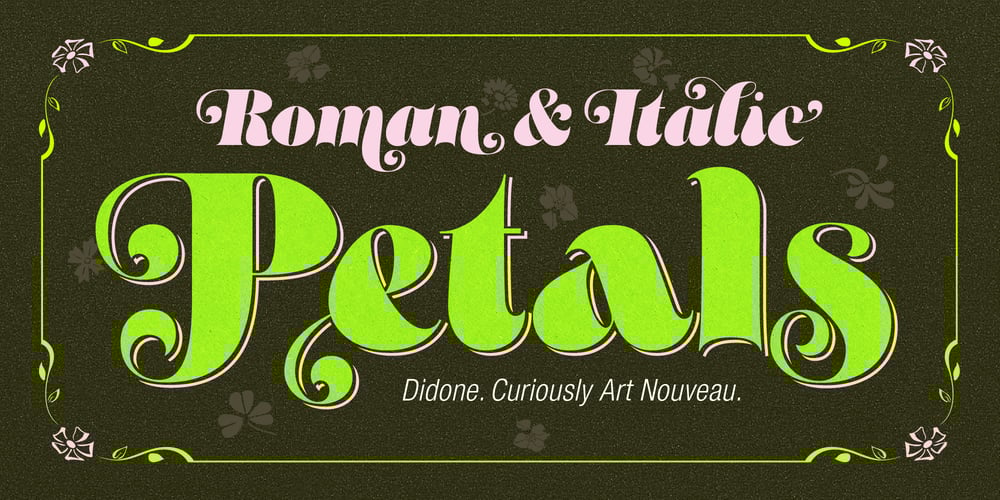Petals BF font