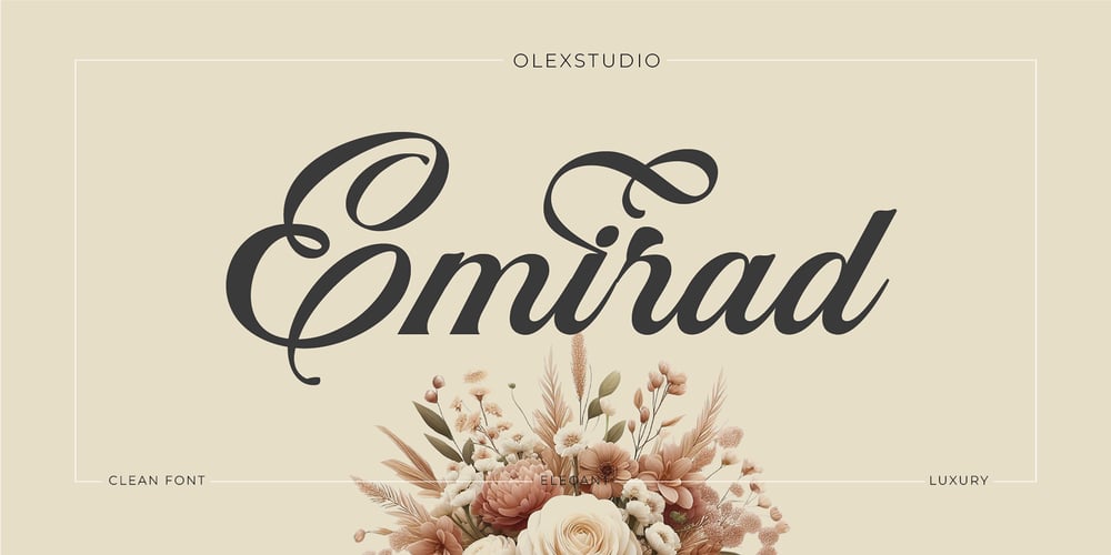 Emirad olstd font