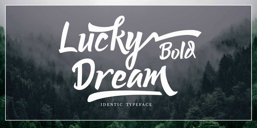 Lucky Dream font