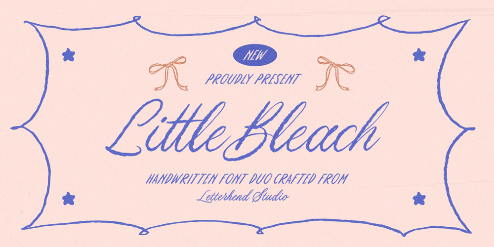 Little Bleach font