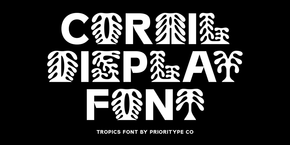 Corail Display font