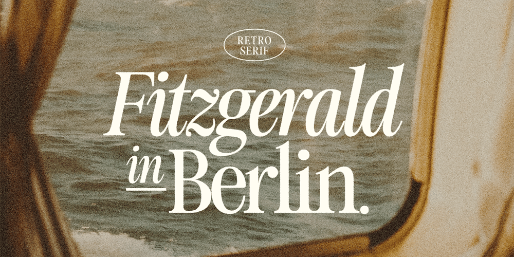 HV Fitzgerald in Berlin font